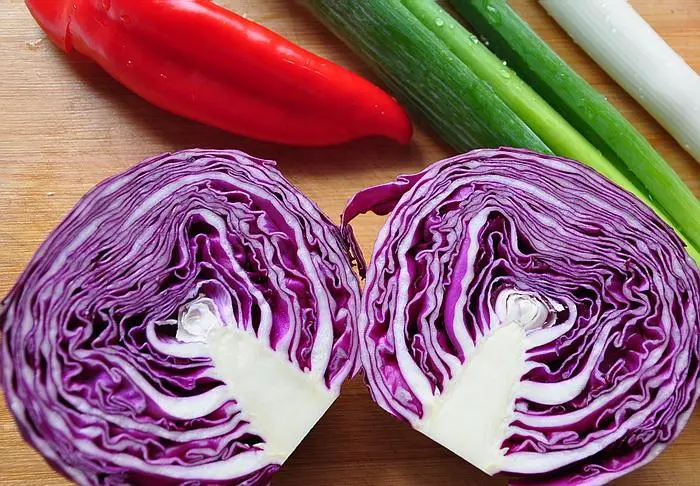 Purple cabbage