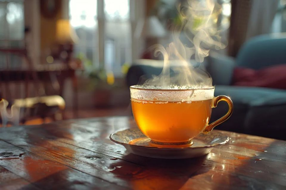Tangerine peel hawthorn tea