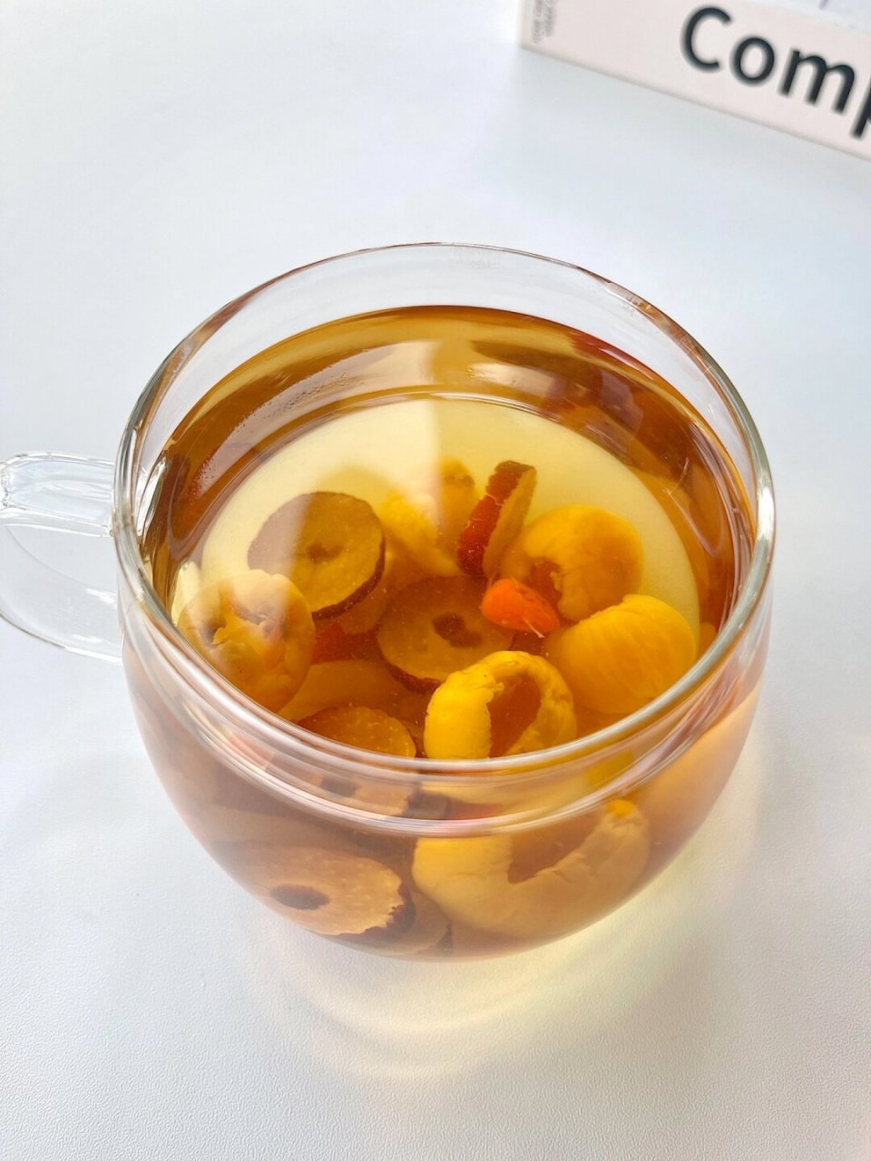 Astragalus, Ophiopogon, and Lycium barbarum tea