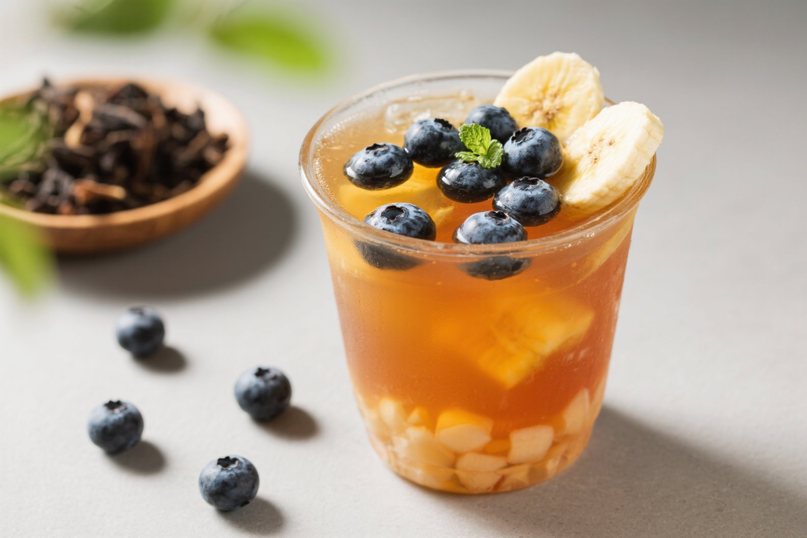 Blueberry Banana Oolong Tea