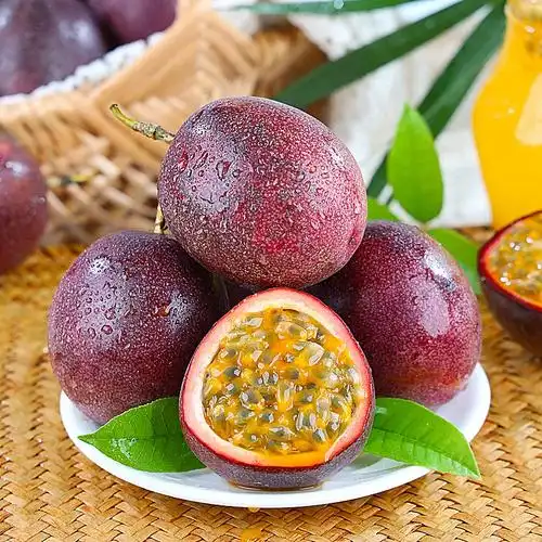 Passion fruit can be used to make tea