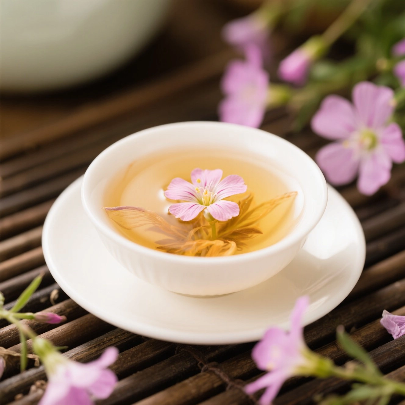 Evening primrose tea: a nighttime helper for hormone balance
