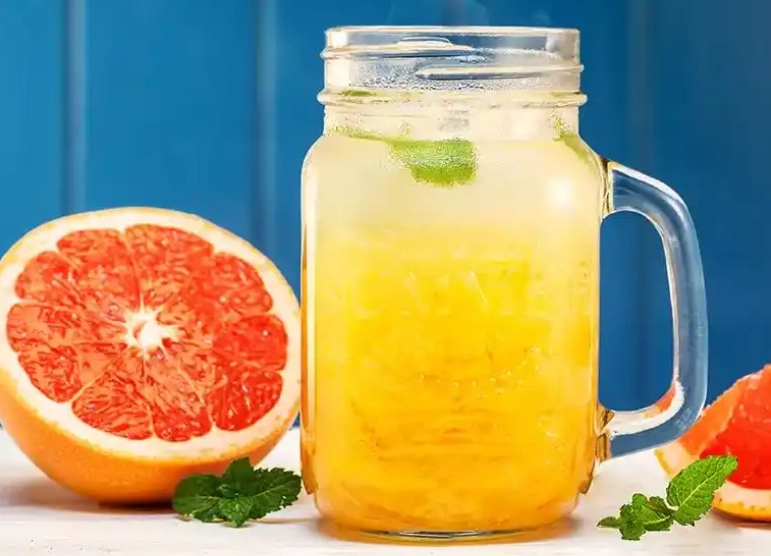 Lychee jasmine grapefruit tea