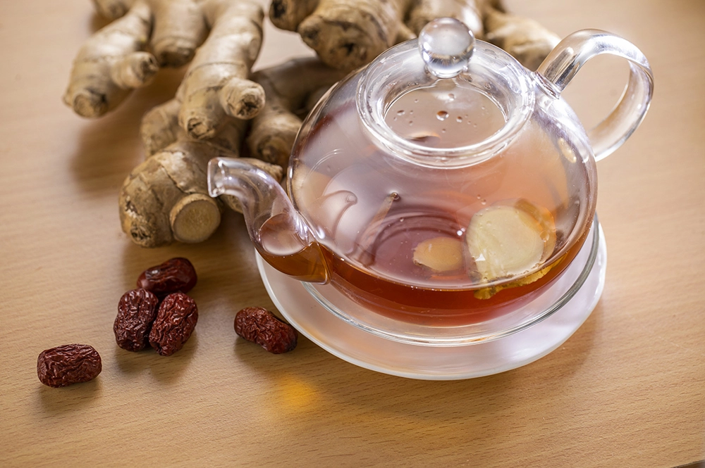 Herbal tea for removing dampness