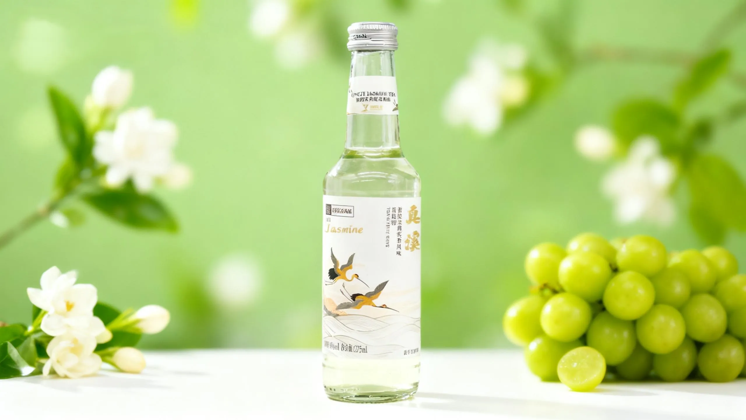ZhenXi 275ml Green Grape Jasmine Flavored Tea & Fruit Wine