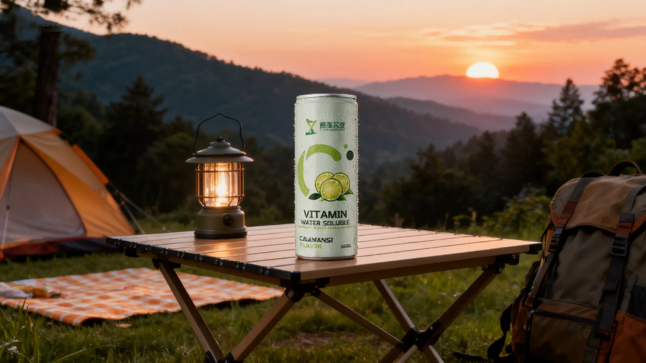 The best companion for outdoor camping is ZhenXi 355ml Calamansi Flavor Water Soluble Vitamin C Drink