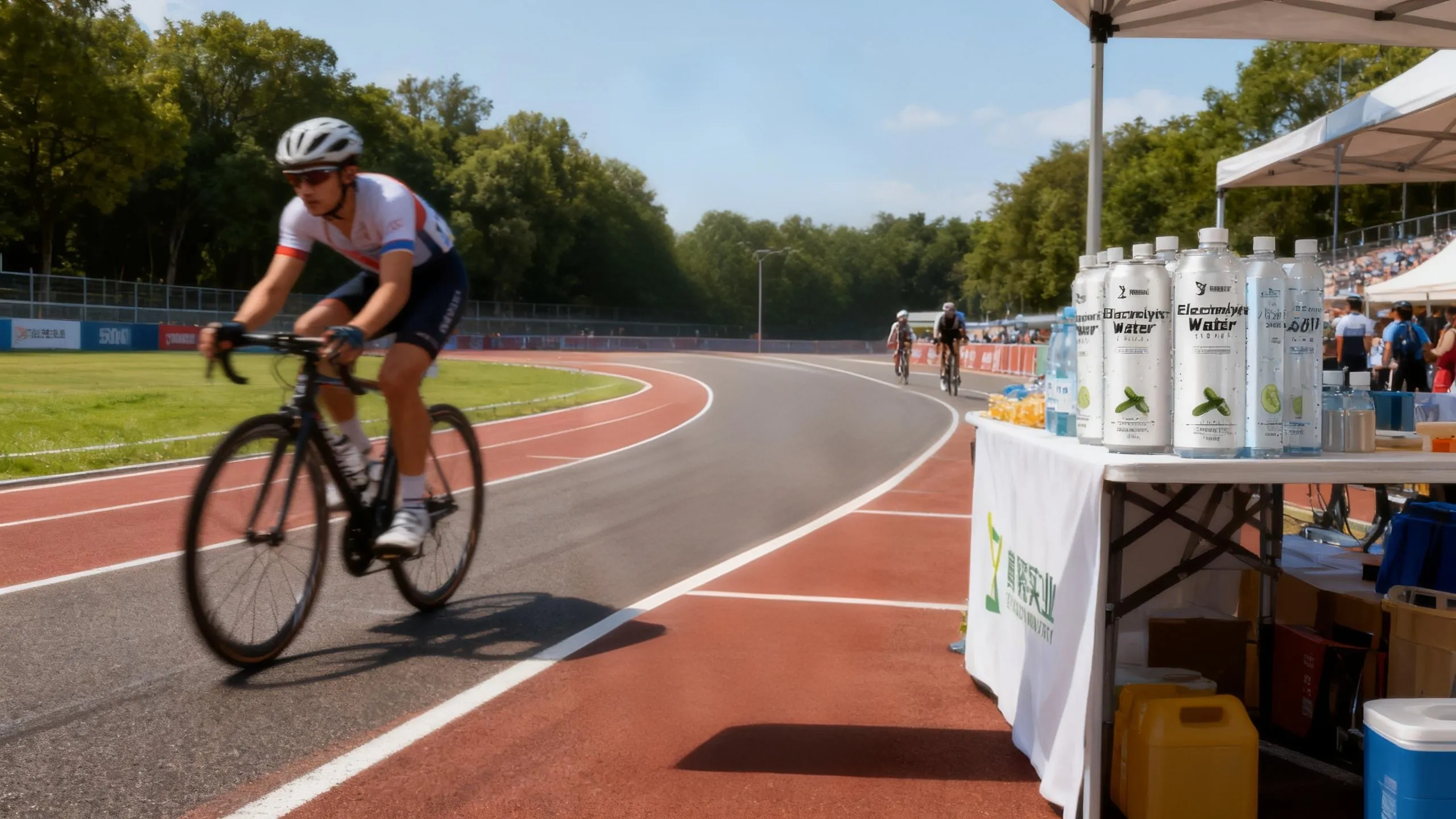 For cycling use, cucumber-flavored canned electrolyte energy drinks offer a quick energy boost through taurine, electrolyte hydration, and a moderate amount of sugar.