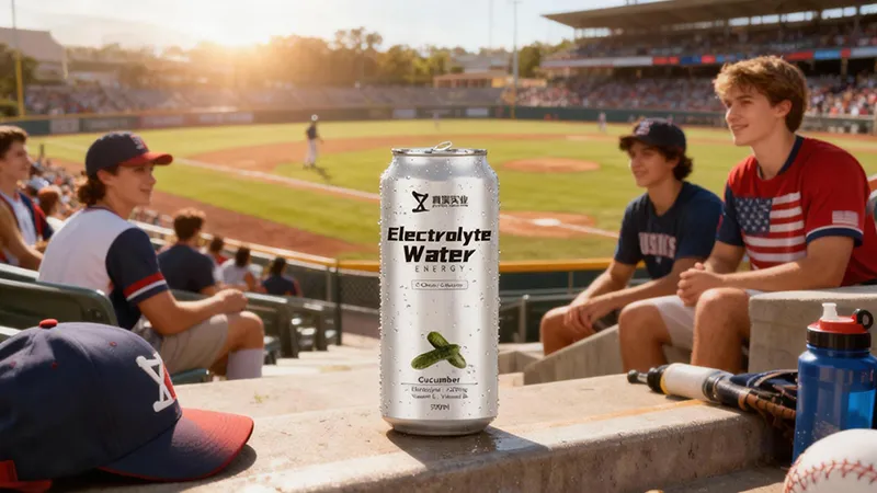 ZhenXi Silver Canned Electrolyte Water Cucumber flavor energy drink featuring Isotonic Pressure Golden Ratio for hangover recovery