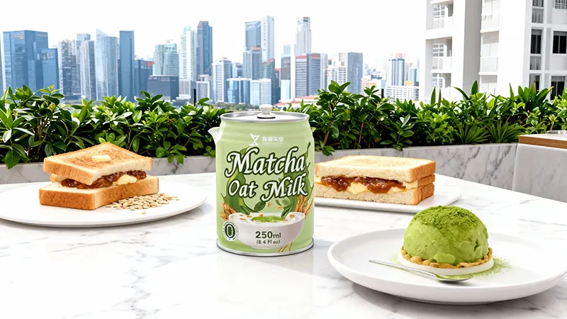 Canned Oat Milk Matcha Flavor