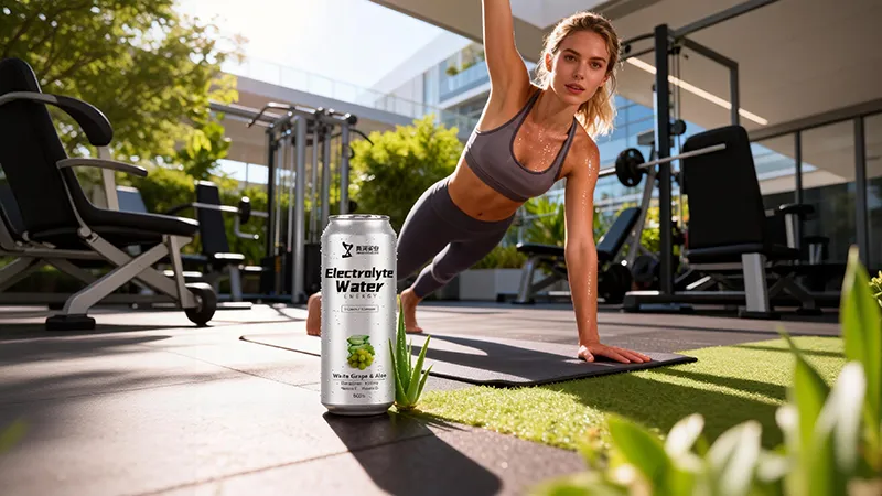 ZhenXi 500ml Grape Aloe Flavor Canned Electrolyte Energy Drink