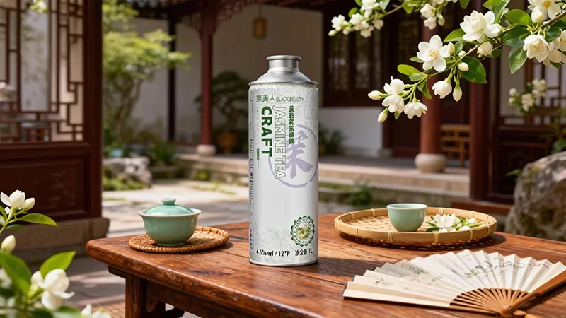 ZhenXi 1000ML Jasmine Flavored Craft Tea Beer