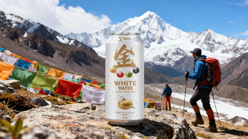 ZhenXi White Tea Jicama Flavor Five Elements Energy Drink sugar-free electrolyte beverage