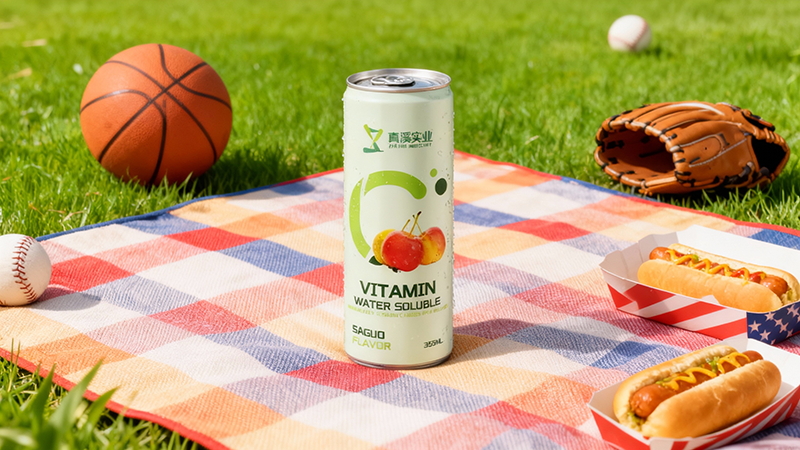 ZhenXi 355ml water soluble vitamin c drink crabapple flavor sleek can design