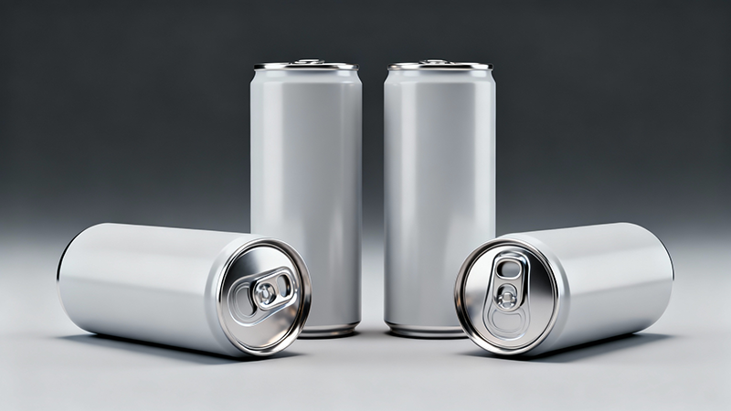 330ml sleek aluminum can design