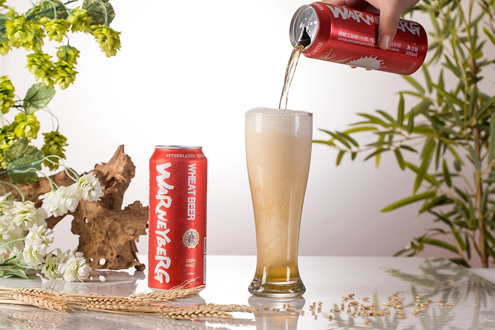 German style wheat beer in 500ml aluminum can