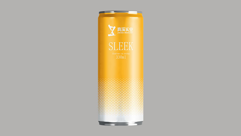 sleek 330ml aluminum beverage can