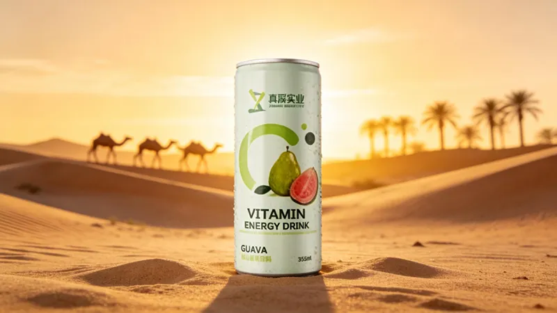 ZhenXi 355ml Water Soluble Vitamin C Drink Guava Flavor Aluminum Sleek Can with Liposomal Technology