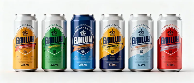 custom printed 375ml aluminum beverage cans wholesale