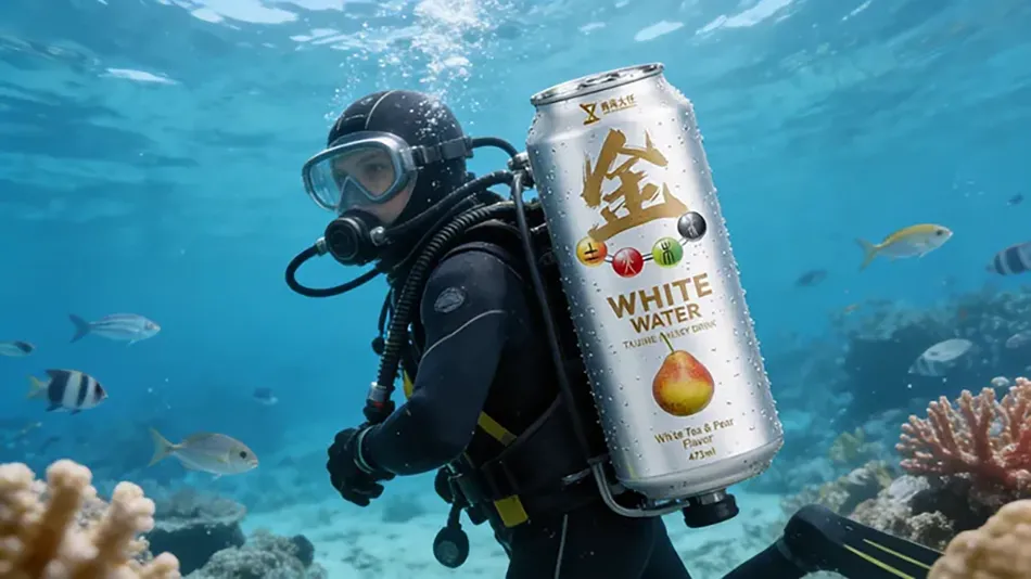 Natural white tea and pear energy drink for lung health.