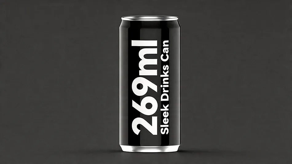 269ml aluminum sleek beverage cans