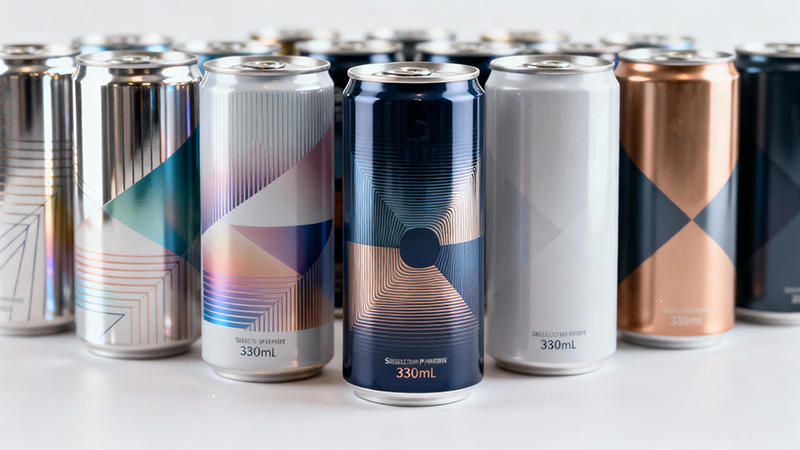 custom printed 269ml aluminum beverage cans OEM
