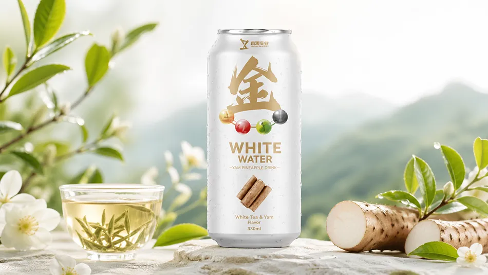 Premium private label manufacturing and OEM services for natural tea energy drinks with healthy tea caffeine, provided by Zhenxi Industry.