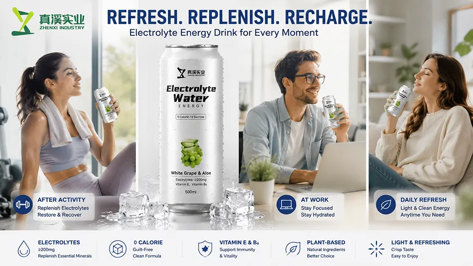 refreshing electrolyte energy drink healthy active lifestyle beverage