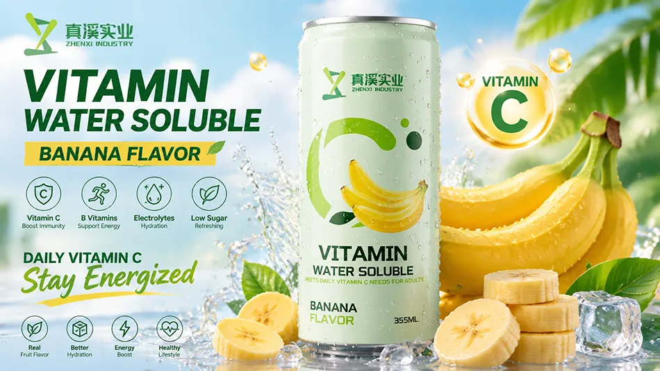 banana vitamin C energy drink with functional beverage benefits