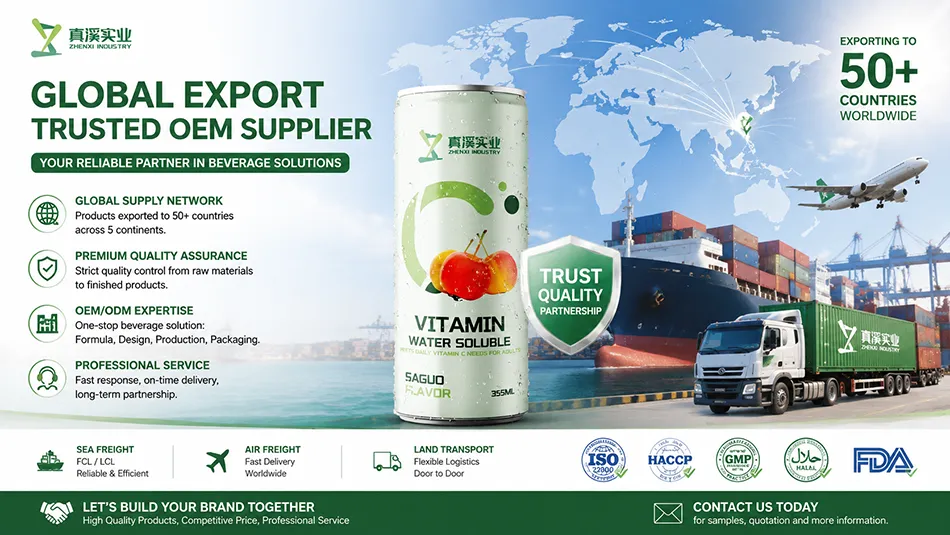 355ml crabapple vitamin C energy drink packaging specification