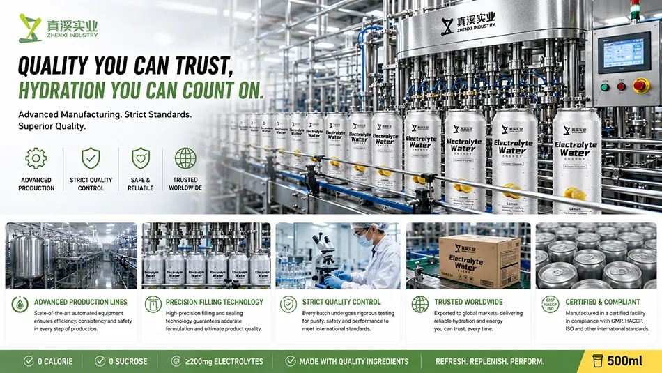 electrolyte energy drink manufacturer production line for canned beverages
