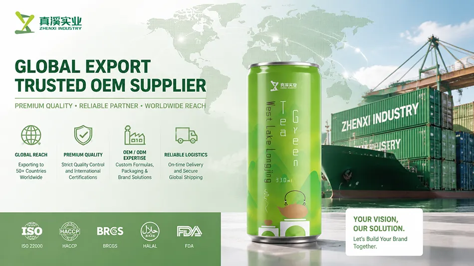 West Lake Longjing green tea export supplier for beverage brands worldwide
