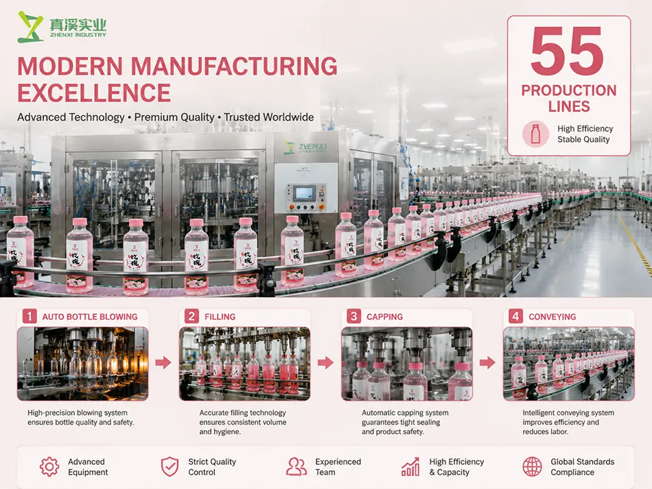 OEM rose black tea bottling production line