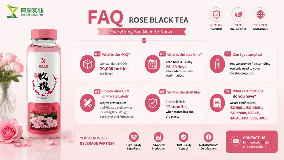 Frequently asked questions about Rose Black Tea OEM supplier