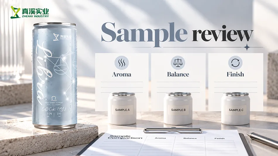 Libra cocktail sample review showing aroma, balance and finish comparisons