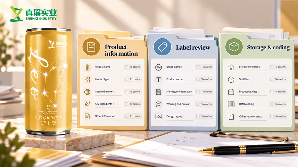 Leo product information, market label, storage and date-coding review checklists