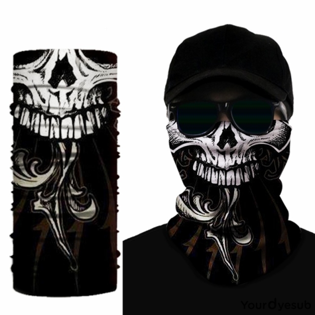 Seamless Face Cover Mouth Mask Scarf Bandanas Neck Gaiter,yourdyesub.com