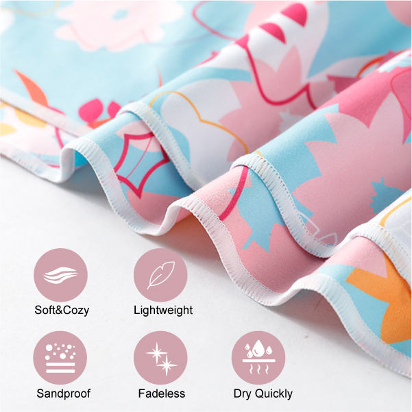 Beach Towel, Oversized Microfiber Beach Towels for Travel, Quick Dry Towel for Swimmers Sand Proof Beach Towels for Women Men Girls, Cool Pool Towels Beach Accessories Super Absorbent Towel,yourdyesub.com