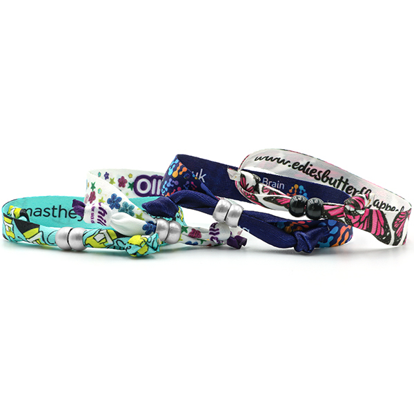 Fabric Wristbands with adjustable Beads,adjustable wristbands,yourdyesub.com