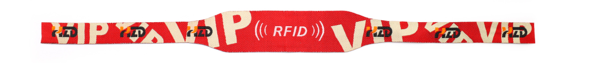 Custom Woven RFID Inlay Wristbands