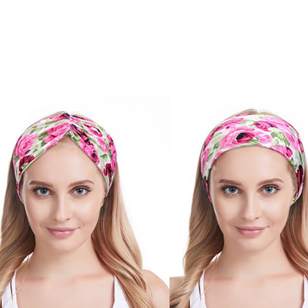 Headbands for Women, Bohemian Style Yoga Elastic Headwraps Head Wrap Hair Band F0C102,yourdyesub.com