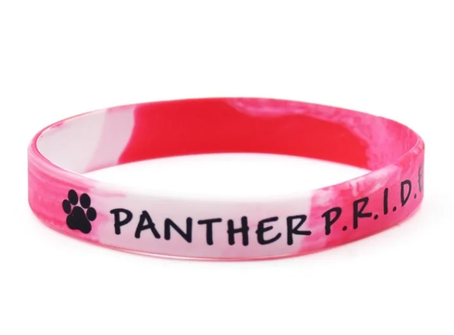 Printed silicone Wristbands