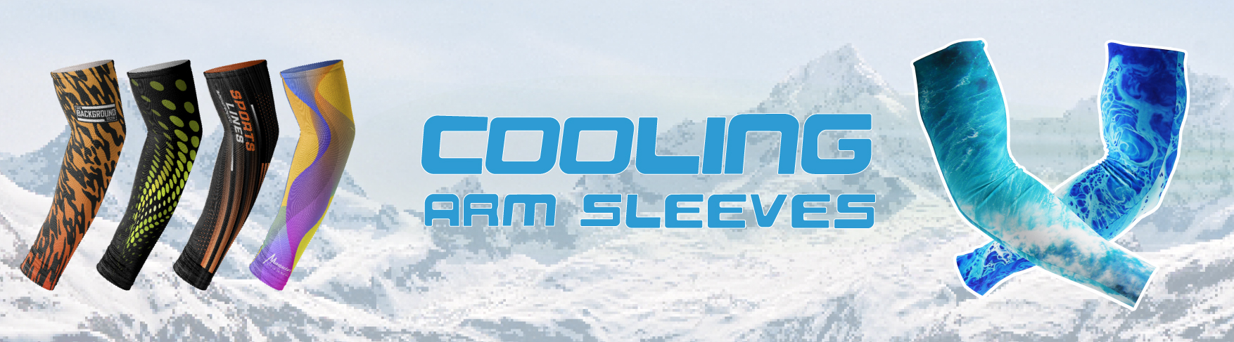 Cooling Arm Sleeeves Banner