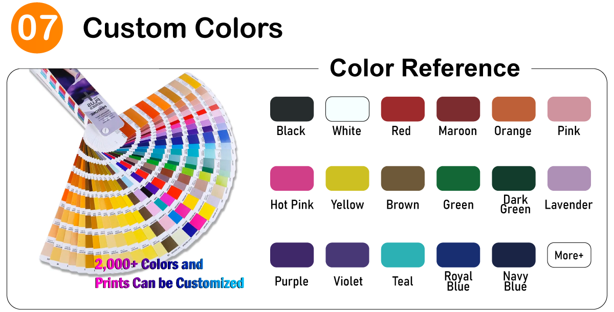 Custom Sportswear Series Custom Colors