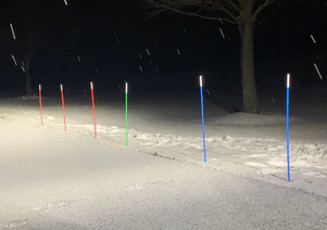 Fiberglass Snow Stakes - 48" x 5/16" Driveway Markers