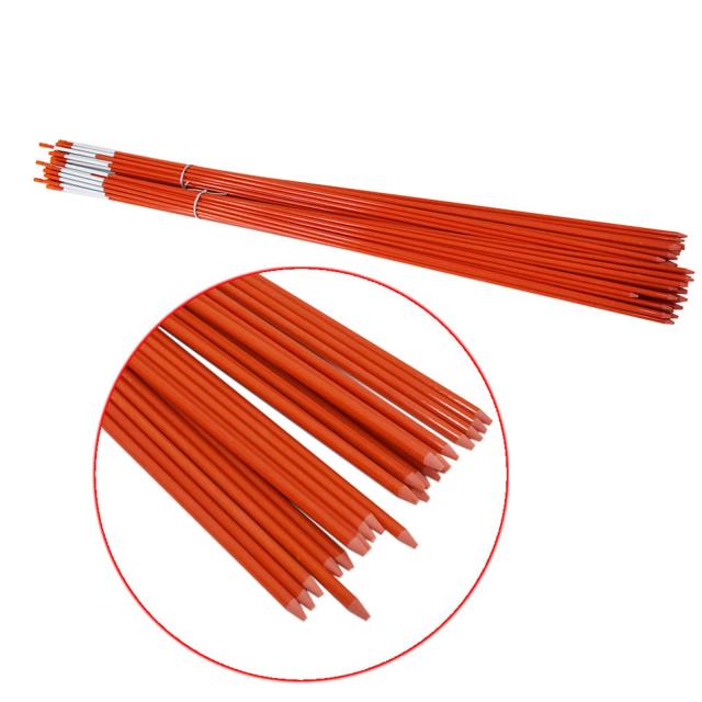 48" x 1/4" Reflective Fiberglass Stakes - Orange