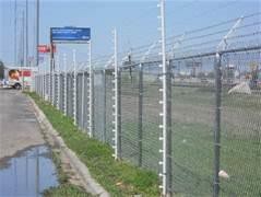 Maintenance Free High Strength Fiberglass Fence Posts For Boundary Electric Security Fence