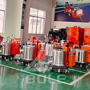 Road marking equipment factory