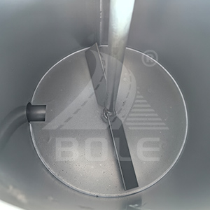 Road marking loading cylinder