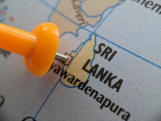 Sri Lanka map