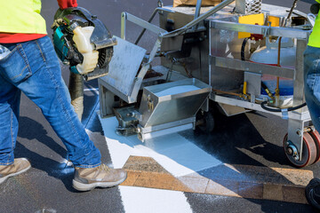 road marking mahcine